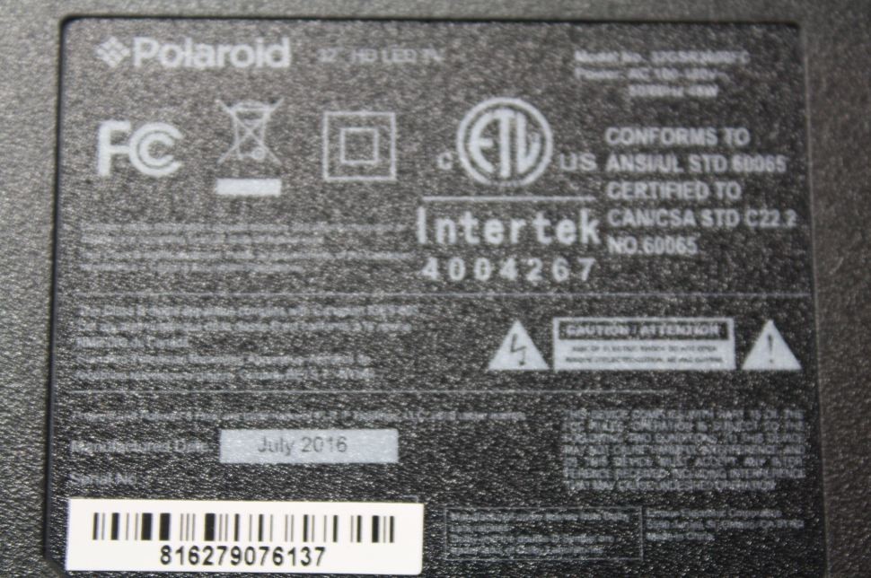 polaroid 32gsr3000fc