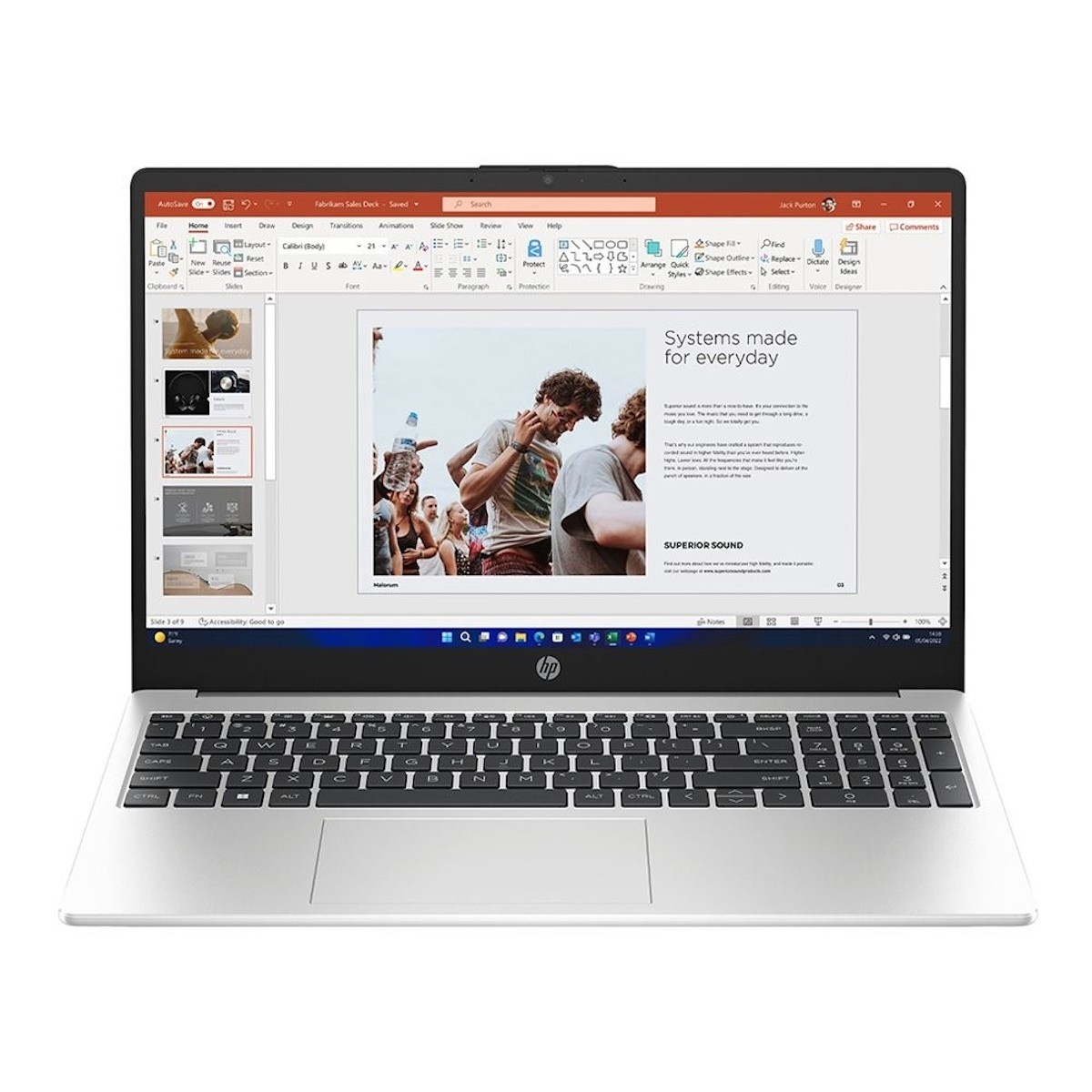 HP 255 G10 15.6"FHD NOTEBOOK 16GB 512GB