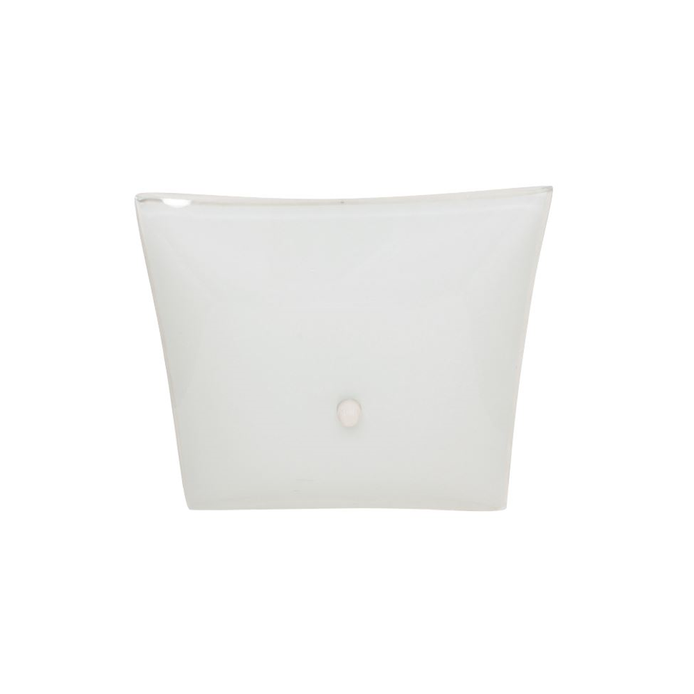 12IN SQ 2 LT BDRM FIX WH