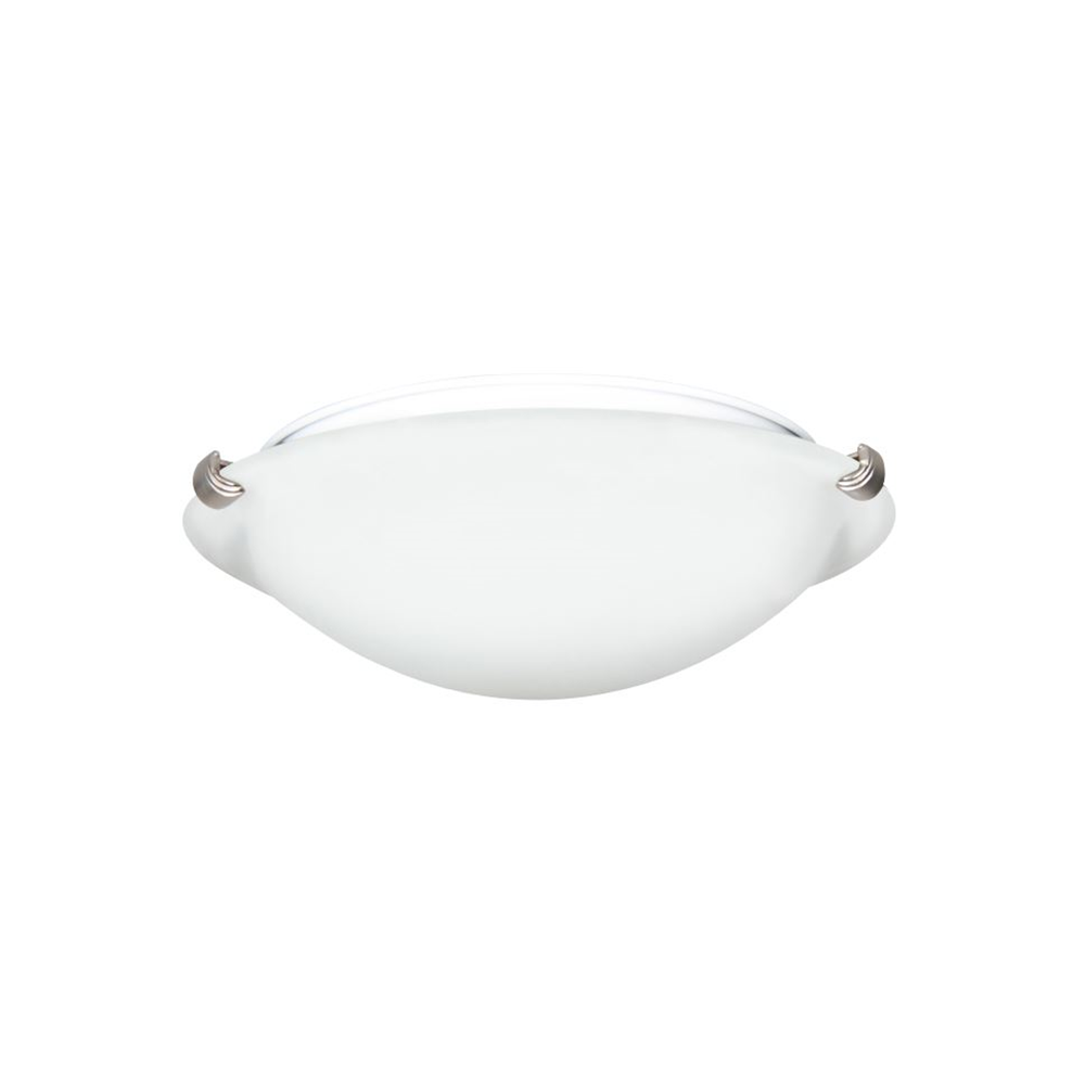 12IN 2LT FLUSH MOUNT 2-13W CFL WHITE GL