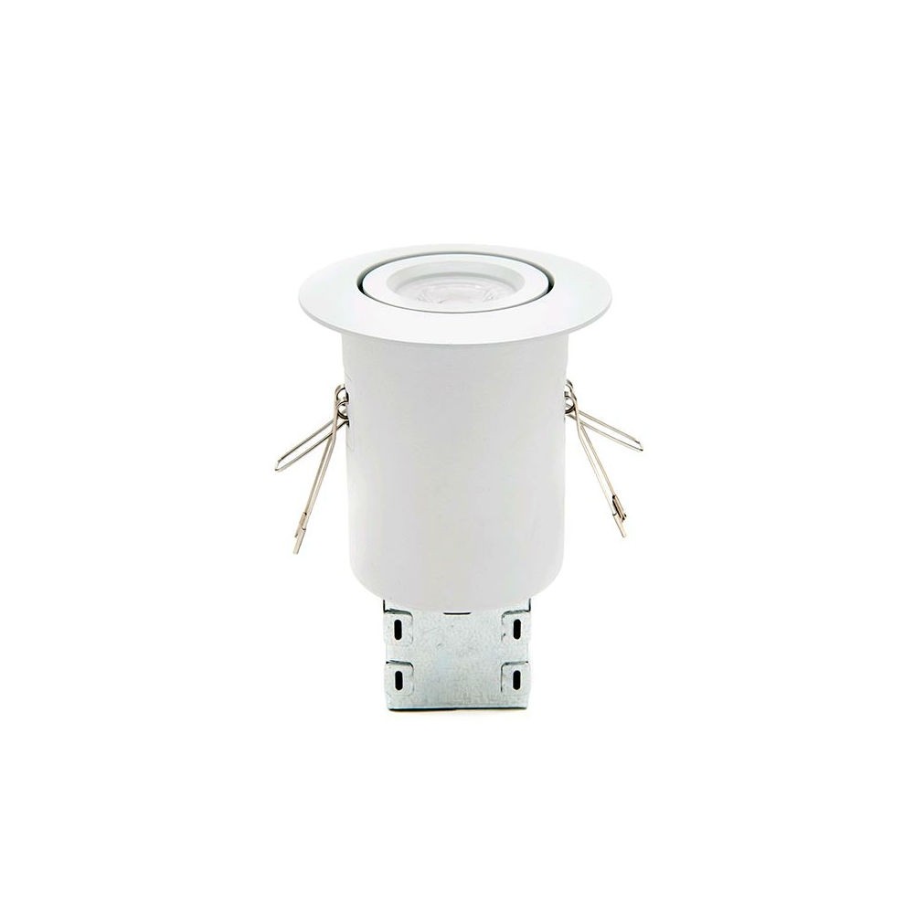 3" White Complete Fixture Gimbal Spot