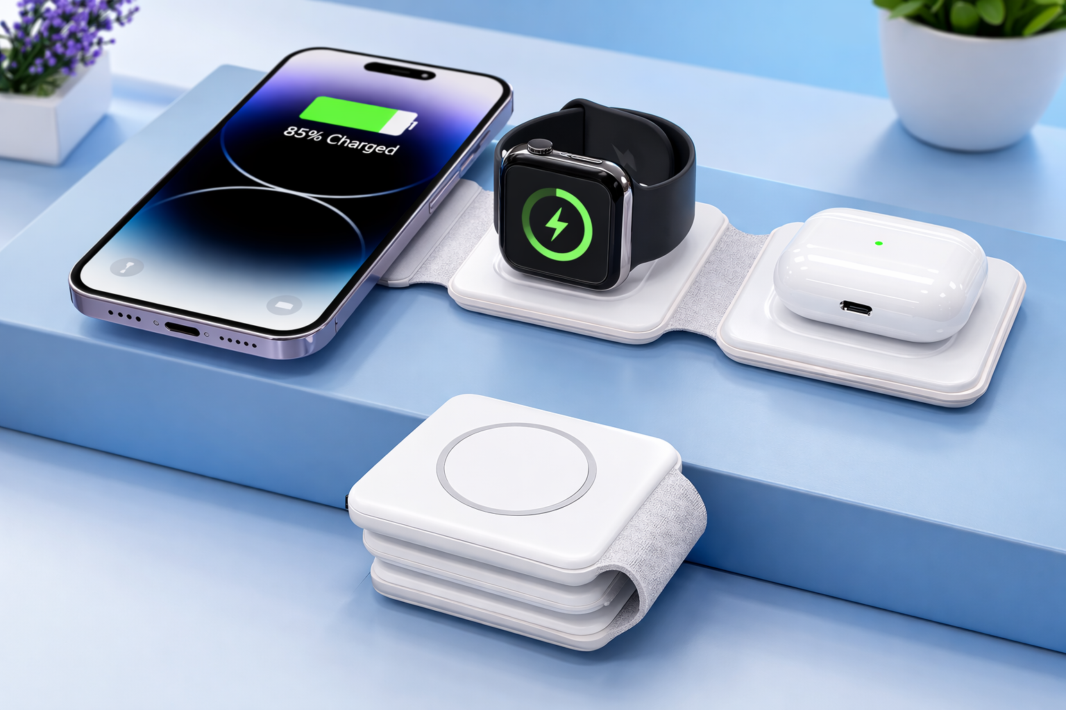 TZUMI 3 IN 1 CHARGE STAND