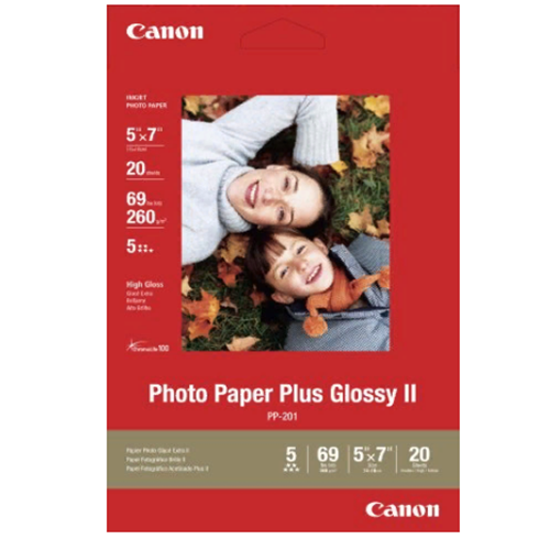 Photo Paper Plus Glossy II 5 x 7 20sheet
