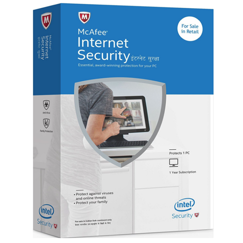 McAfee Internet Security 2015 1PC 1Year