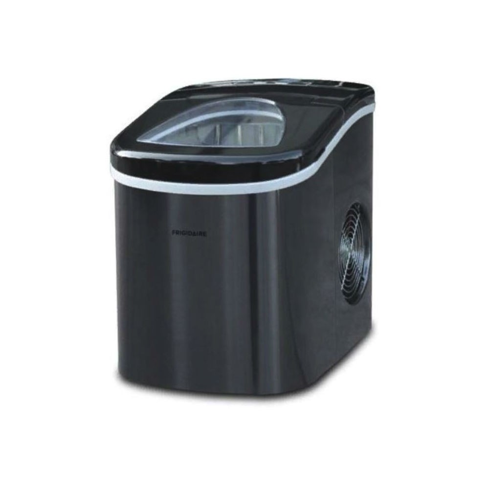 Frigidaire 26 lbs Stainless Black Ice