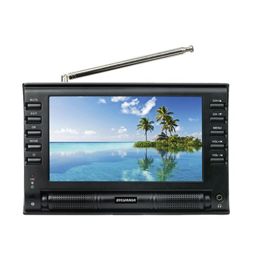 Sylvania SRT702A 7" LCD TV Car Portable