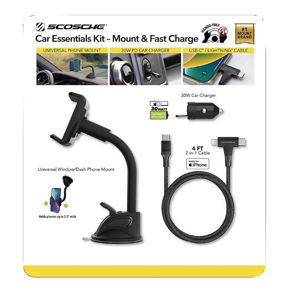 SCHOSCHE - MOUNT & FAST CHARGE