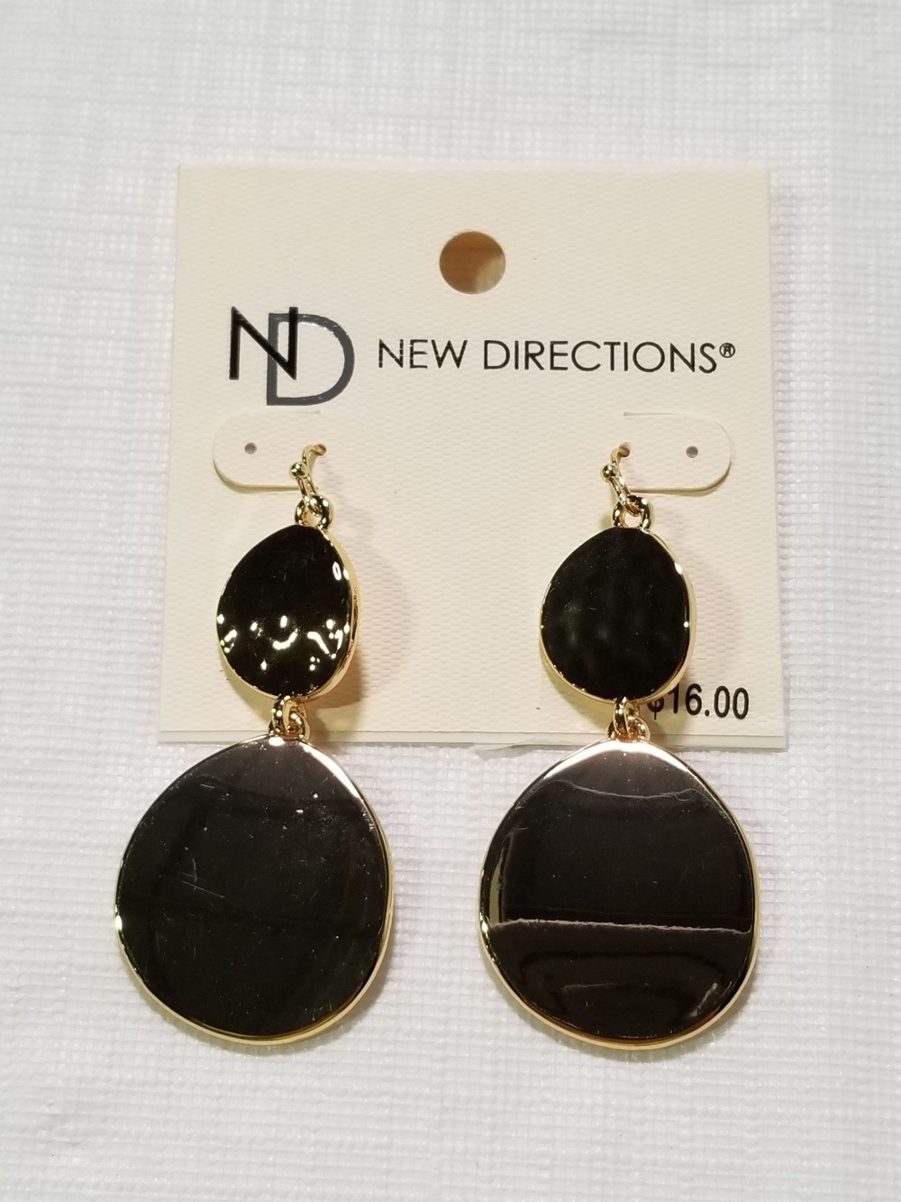 NEW DIRECTION TWO DROP EARRINGS