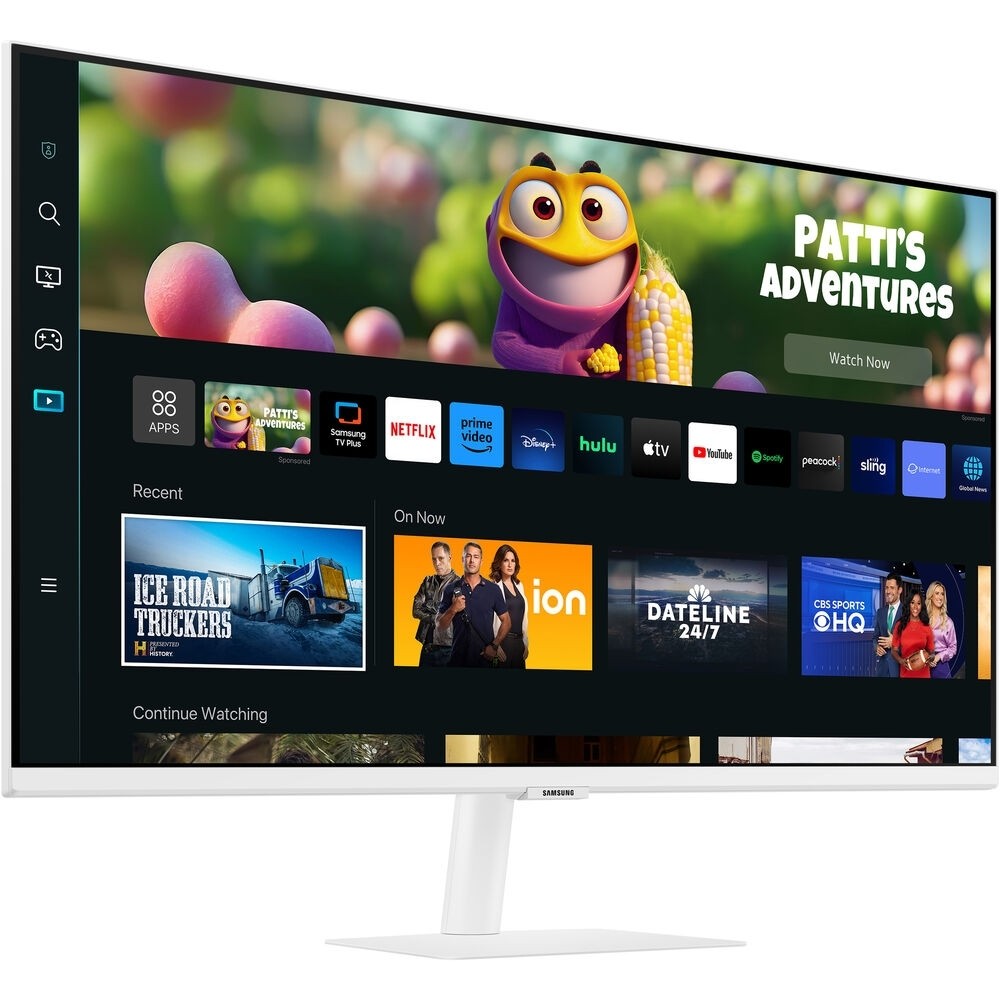 32" SMART MONITOR STREAMING TV IN WHITE