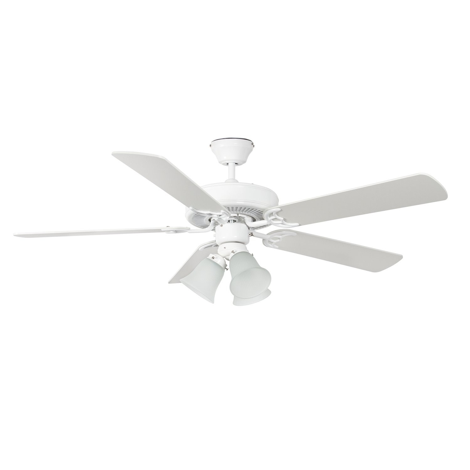 Concord 52" Celling Fan 3 Lights White