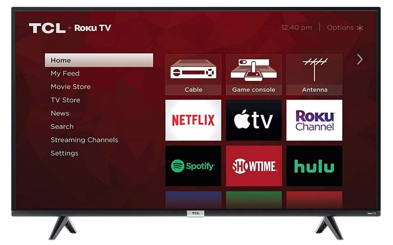TCL 43" ROKU 4K UHD HDR SMART TV