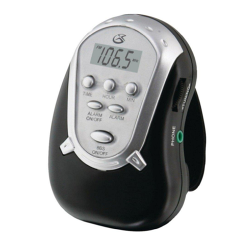 GPX PORTABLE AM/FM ARMBAND RADIO