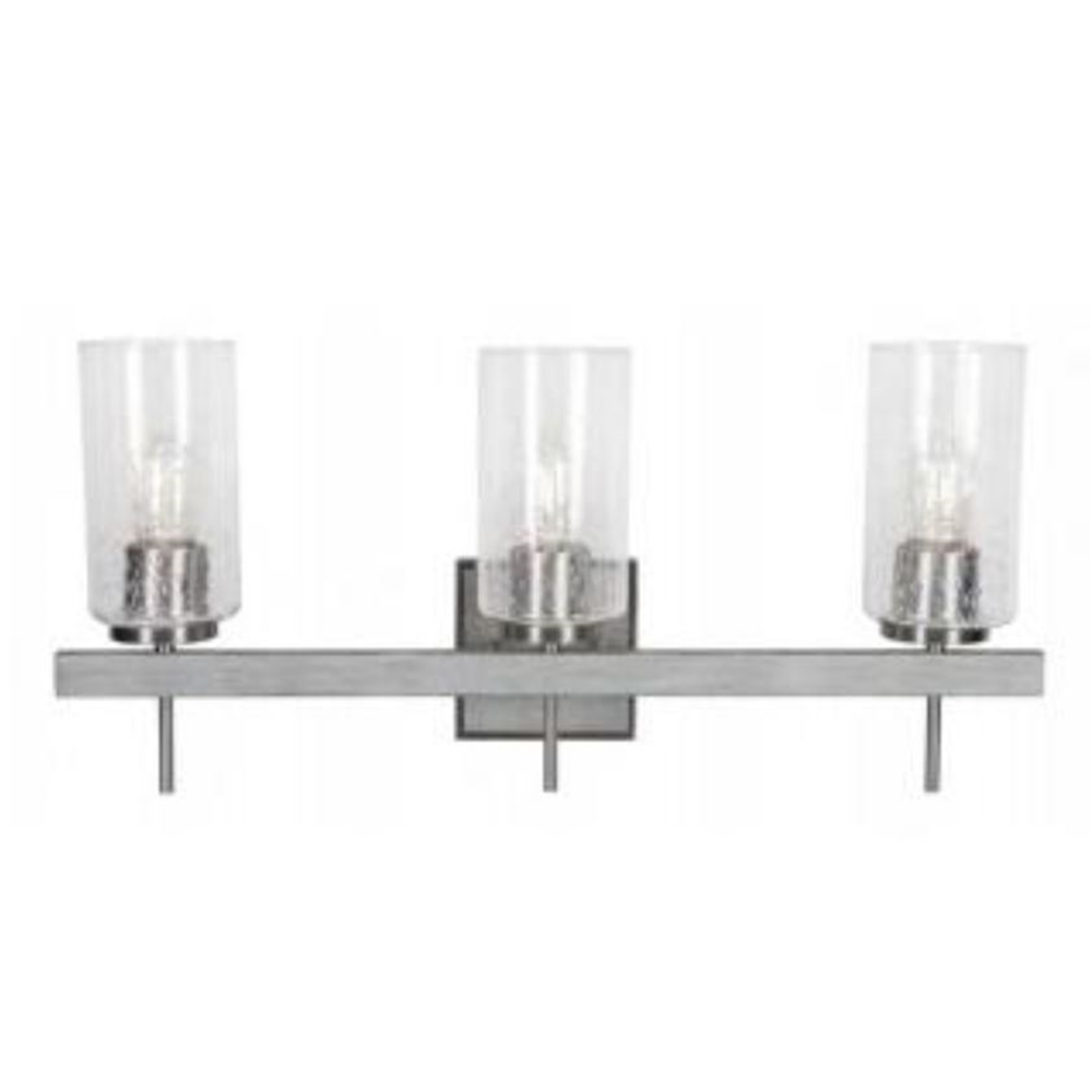 3LT HALSTON VANITY BRIGHT SATIN NICKEL 