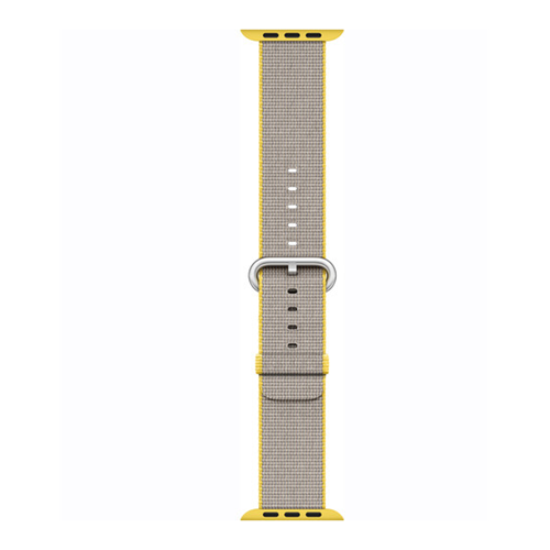 Apple Woven Nylon Band 42mm Yellow Gray