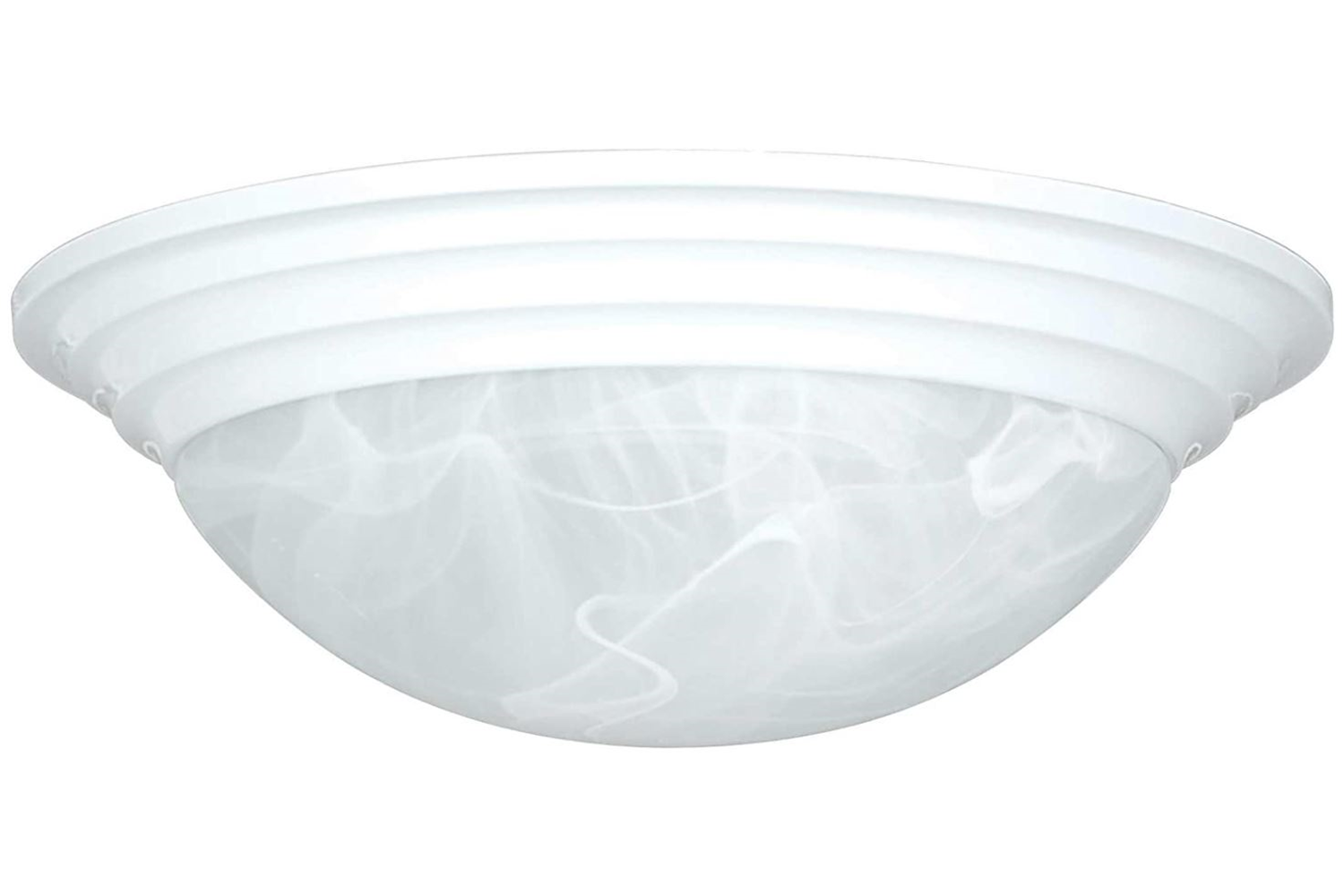 14-3/8IN TWIST-ON FAUX ALBTR WH