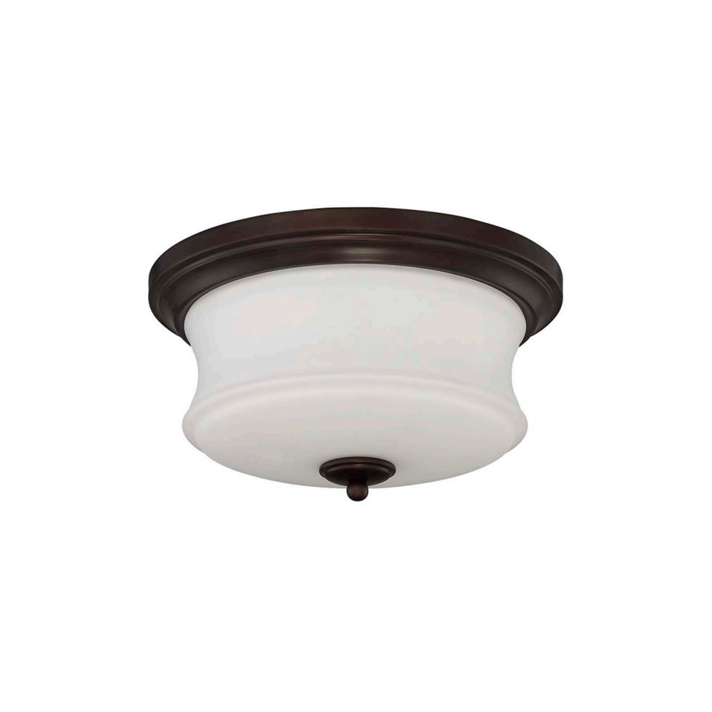 2 LT 60W MB AMALA FLUSH MOUNT