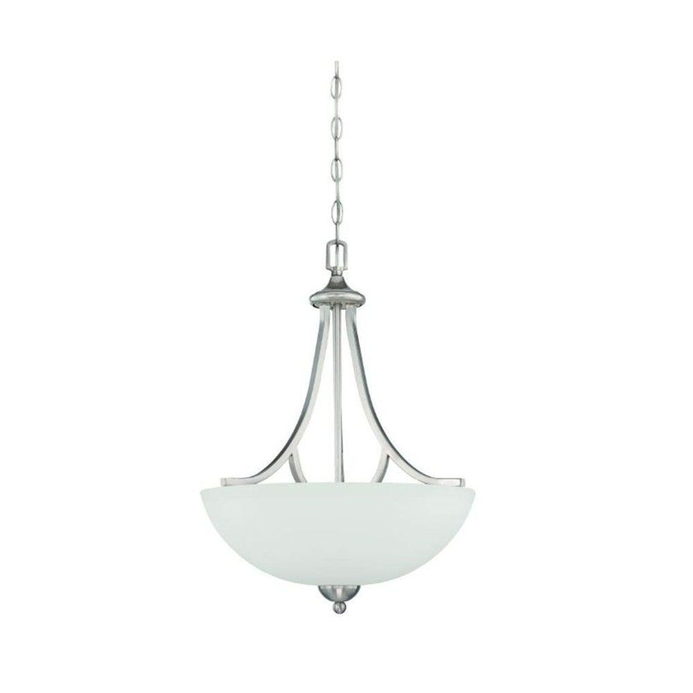 3-1LT 100W MB PRESTON PENDANT SATIN NICK