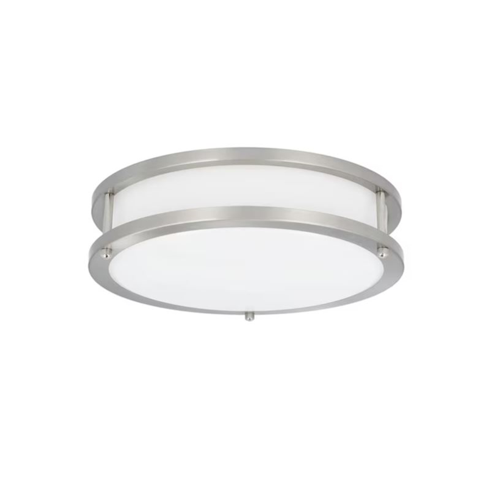 12IN 20W 4000K LED ROUND ACRY BSN