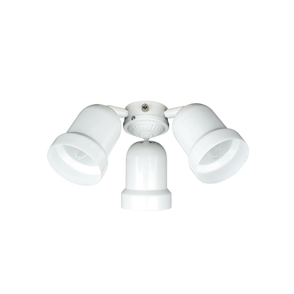 3LT 60W CB BULLET FAN LIGHT KIT