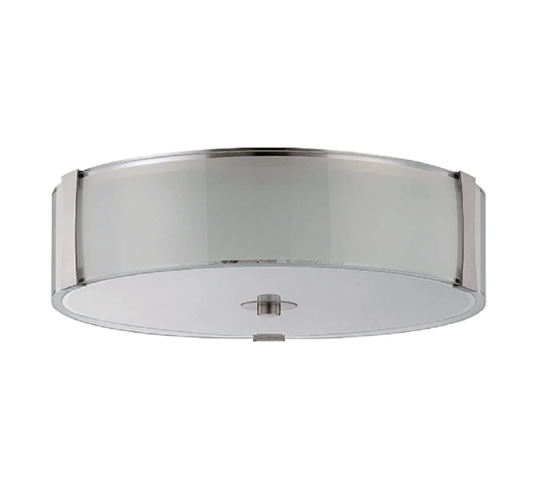 18-1/4 IN 2LTS GU24 ROWLEY FLUSH MOUNT