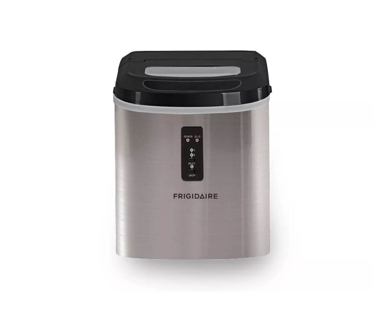 FRIGIDAIRE 26 LB SS ICE MAKER