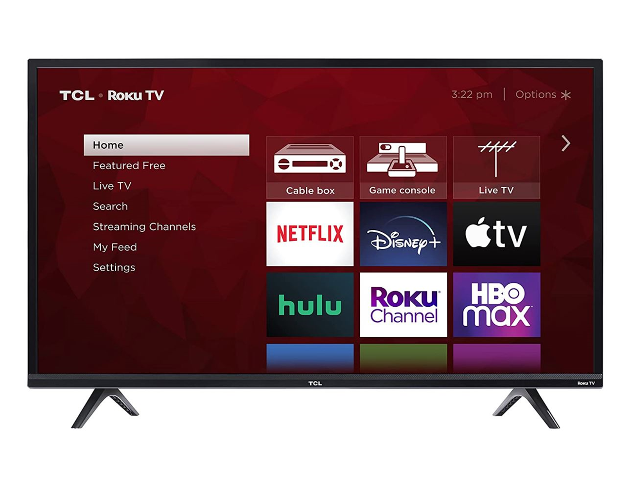 TCL 32" HD LED SMART ROKU TV