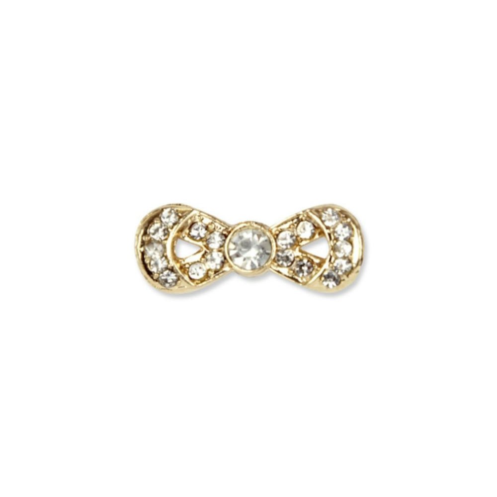 Jewelry for mobile devices Gold Bow