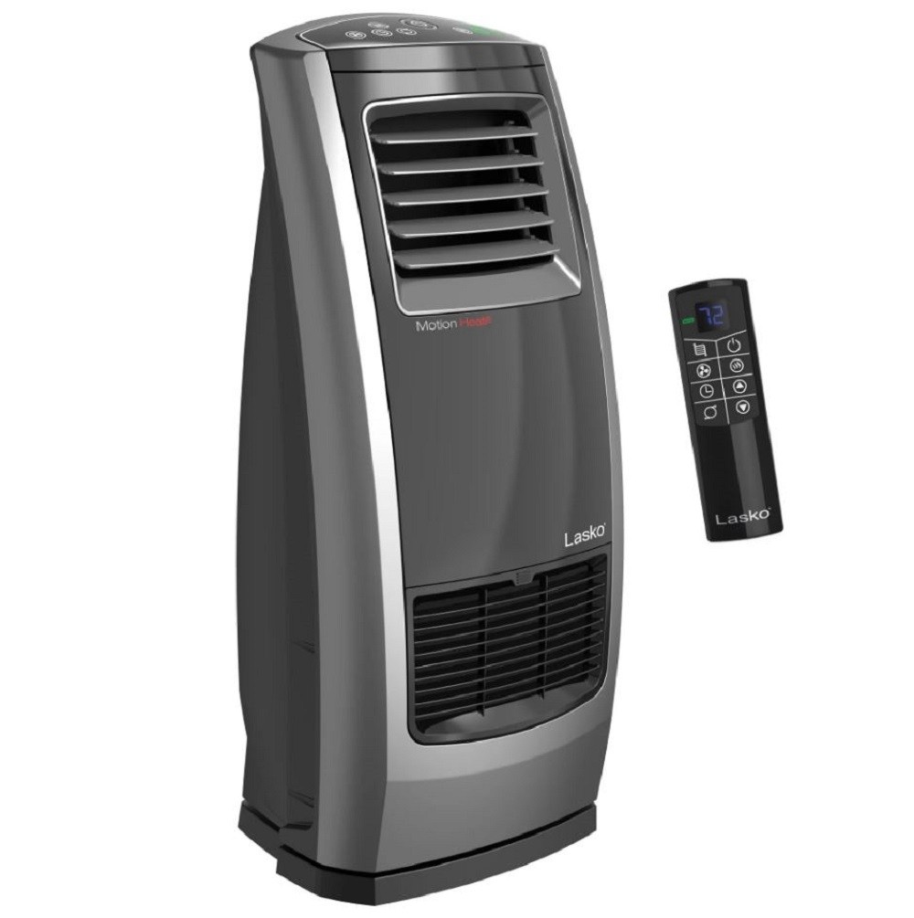 Lasko 22.5" 1500W Motion Heat Plus
