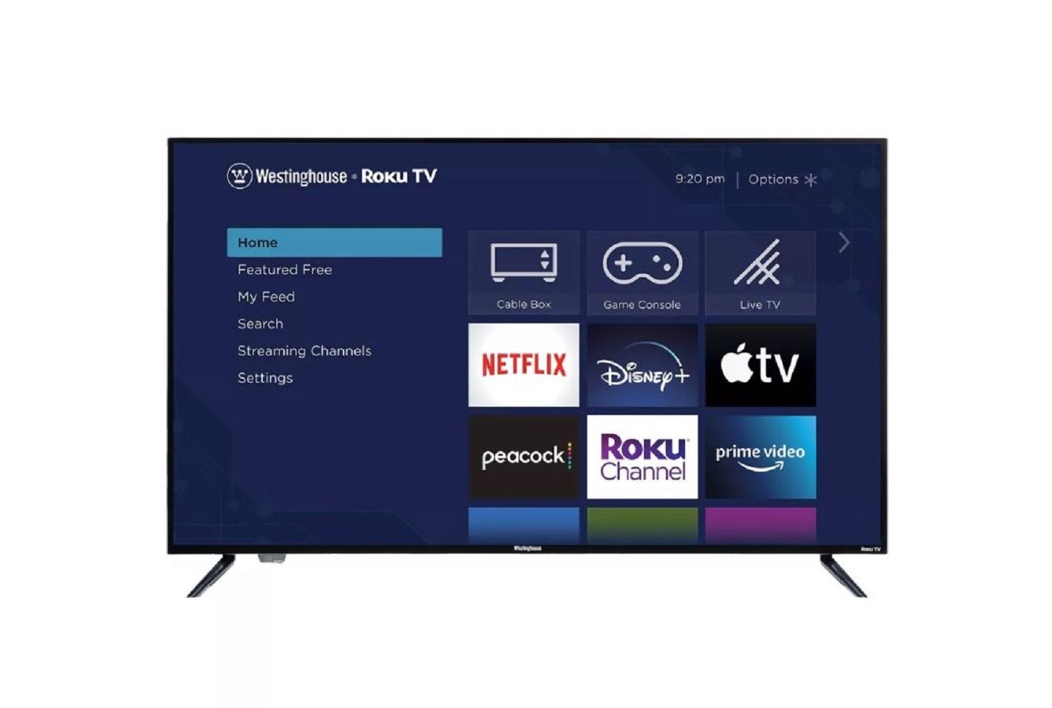 Westinghouse - 43" 4K UHD Smart Roku TV