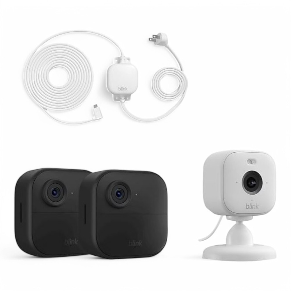 BLINK 2PK OUTDOOR CAMERA WITH MINI 2 CAM