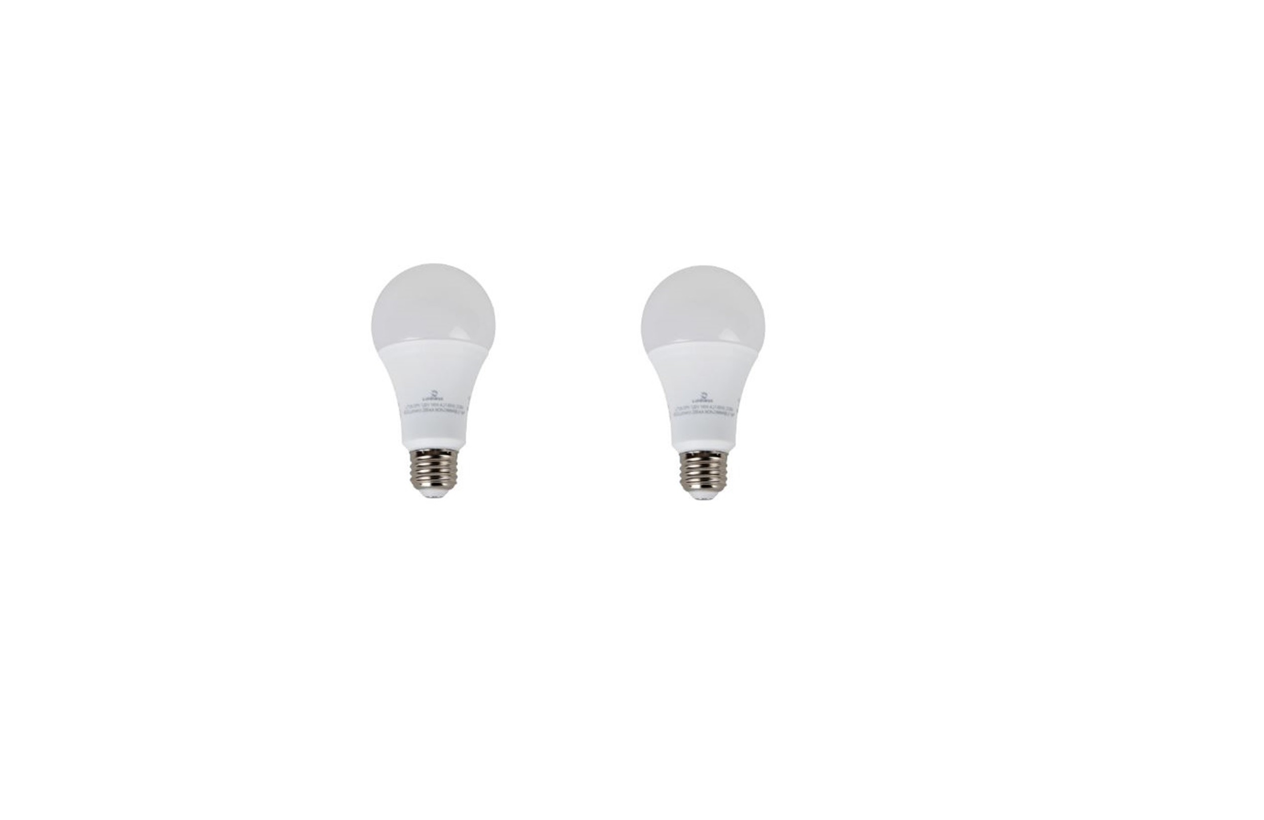 LED A21 15W 4000K 1600LM 2 PACK