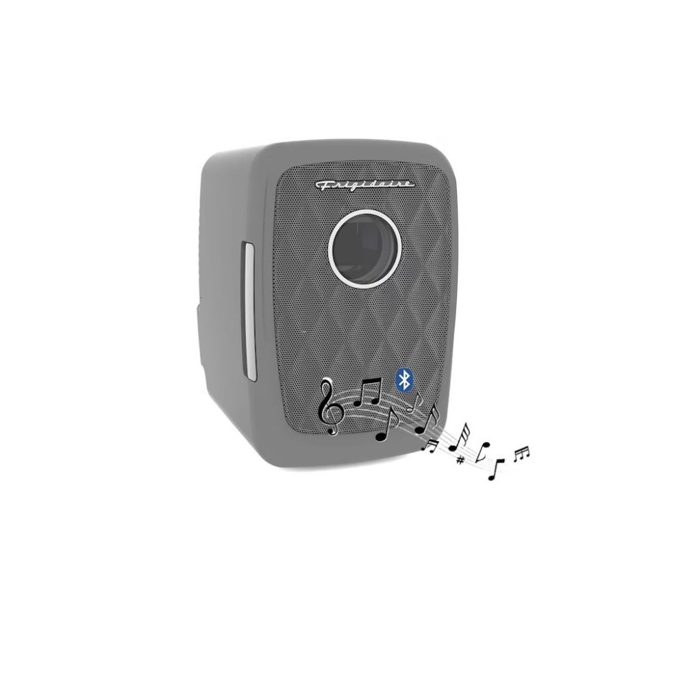 9-CAN RETRO MINI FRIDGE WITH BLUETOOTH