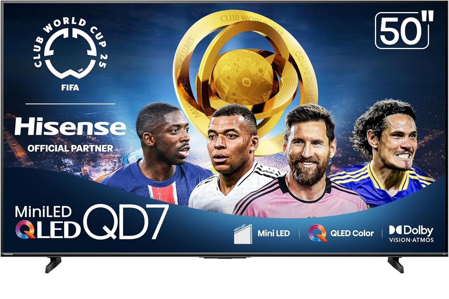 Hisense 50" QD7 Series Mini-LED Fire TV