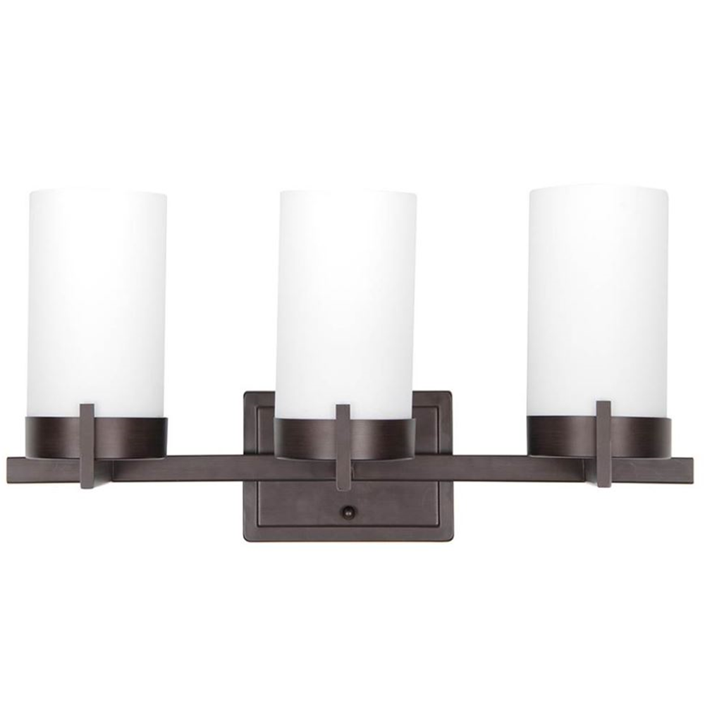 LUMINETTE 3LT MB VANITY OPAL GLS PBR