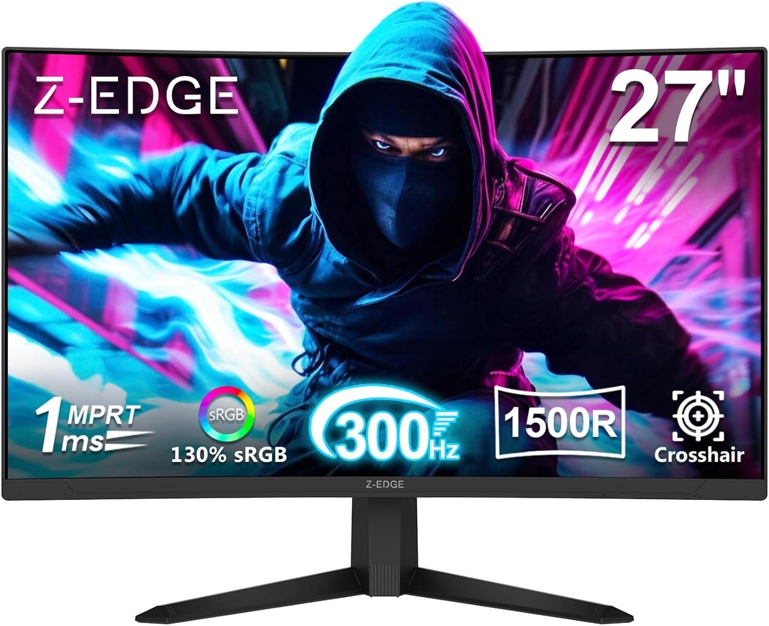 Z-EDGE 27" 1080P CURVED GAMING MONITOR