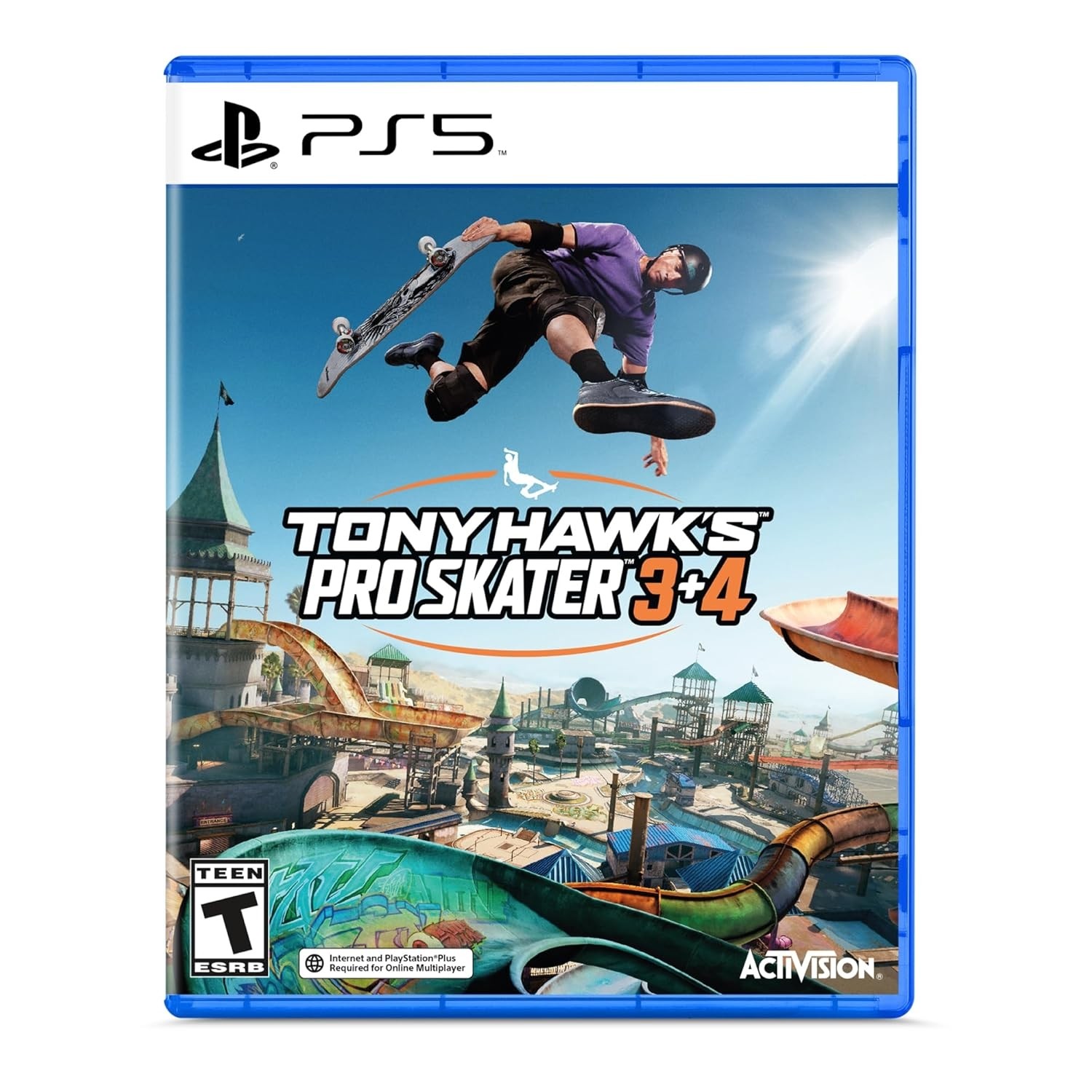 TONY HAWK'S PRO SKATER 3+4-PLAYSTATIO