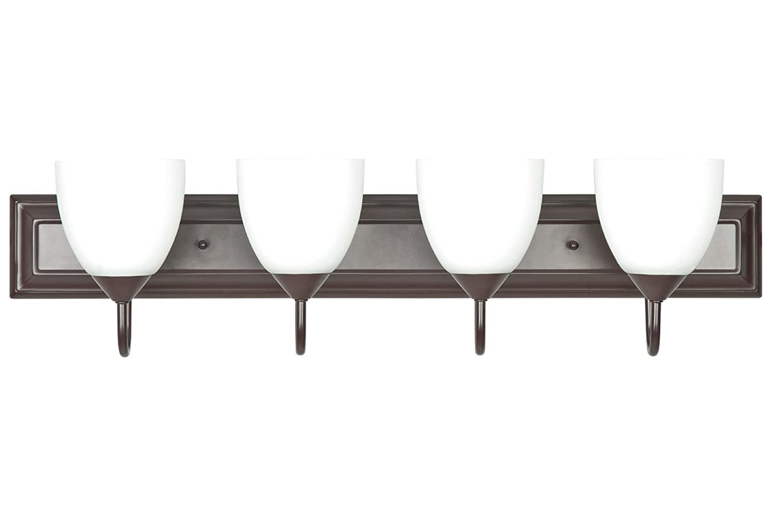4LT-100W MB SCONCE FRSTD MILK GLS OB