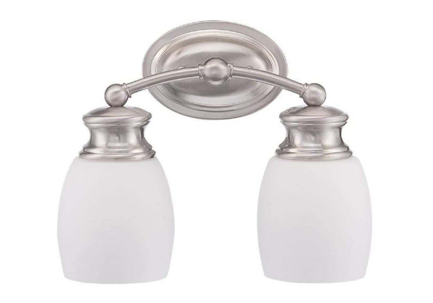 MYER 2LT MB VANITY FROSTED OPAL GLS MBR