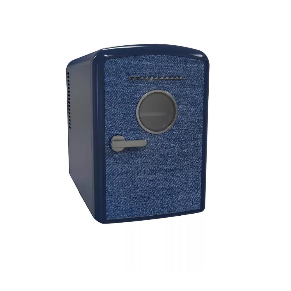 9 Can Indigo Denim Fabric Door