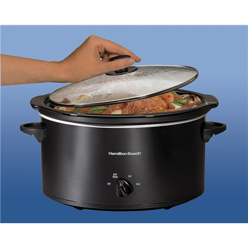 Hamilton Beach 33256 Portable Slow Cooker, 5-Quart-New Open Box