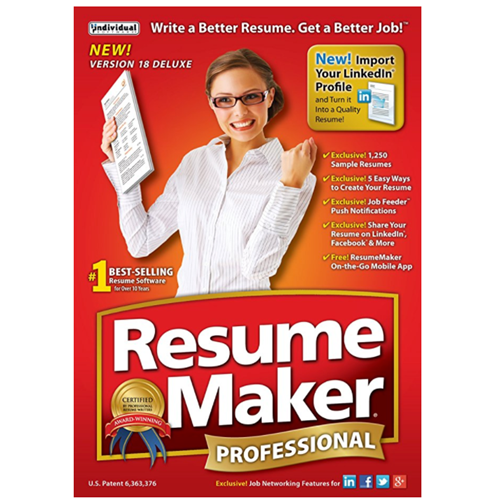 ResumeMaker Professional Deluxe 18