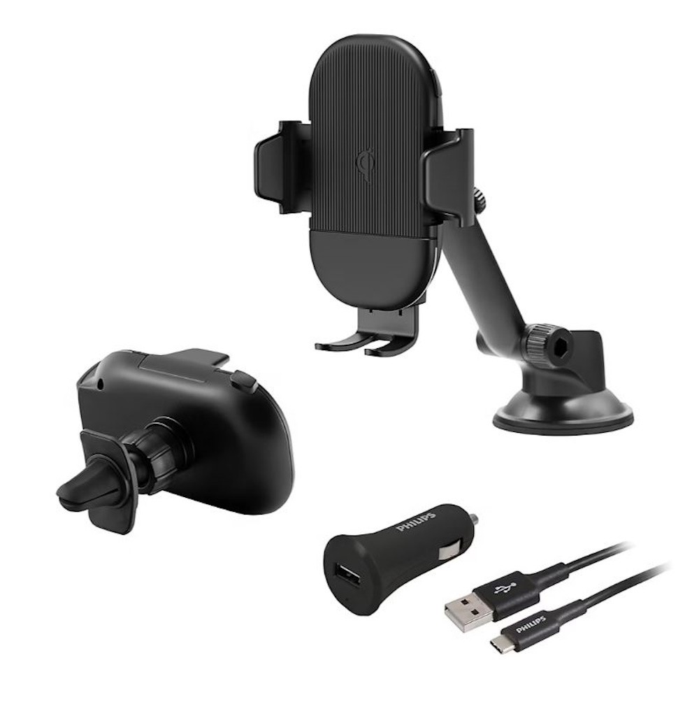 PHILIPS 3-IN-1 CAR CHARGING KIT