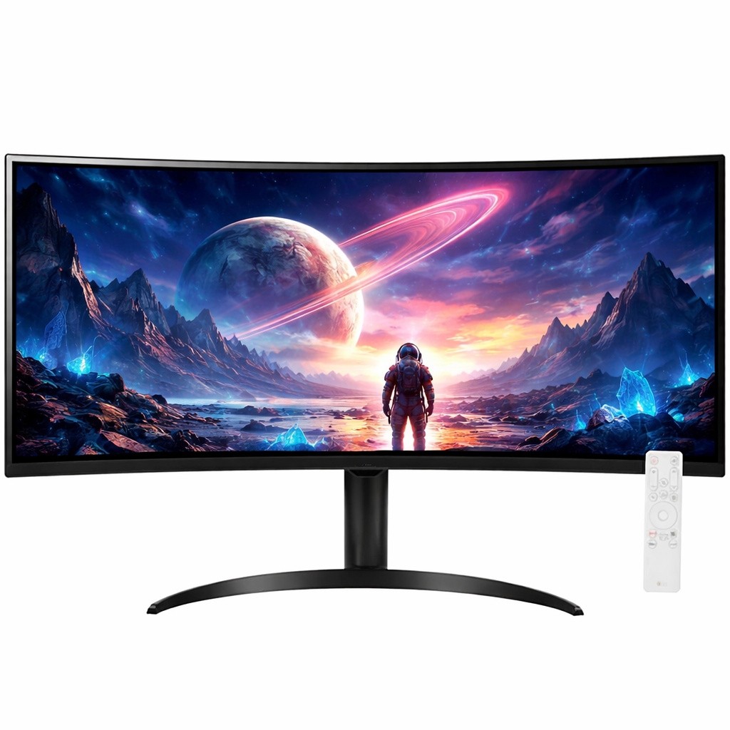 LG 34" WQHD 21:9 CURVED SMART MONITOR