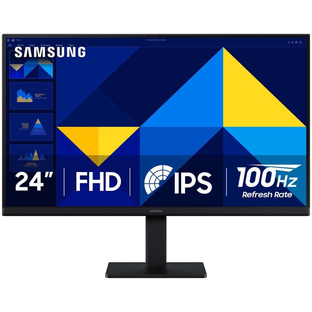 SAMSUNG 24" S3 FHD IPS 100HZ MONITOR 