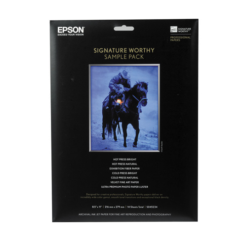 Signature Worthy Sample Pack 8.5 x 11