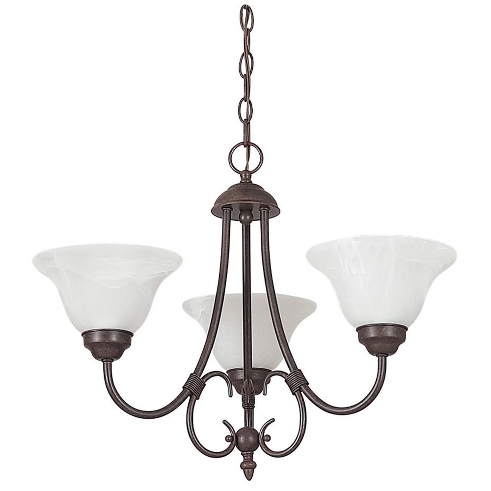 3 LT HANGING FIXTURE 3-100W RB
