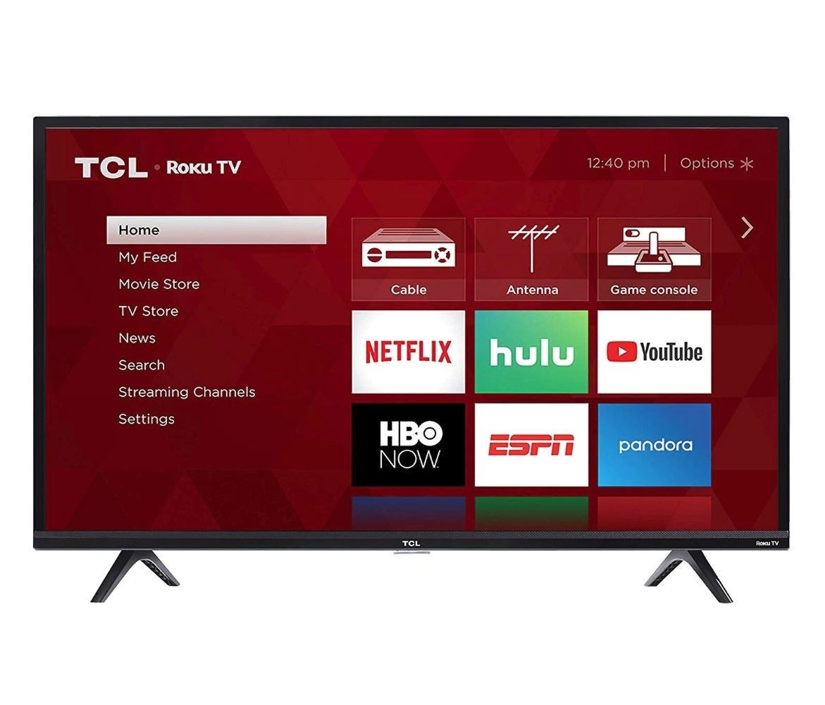 TCL 40S325 40 Inch 1080p Smart LED Roku TV (2019) (Renewed)