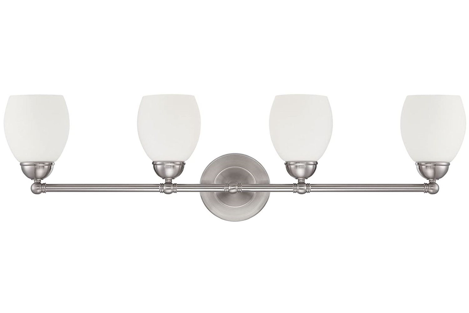 4 LT VANITY OPAL GLASS BSN
