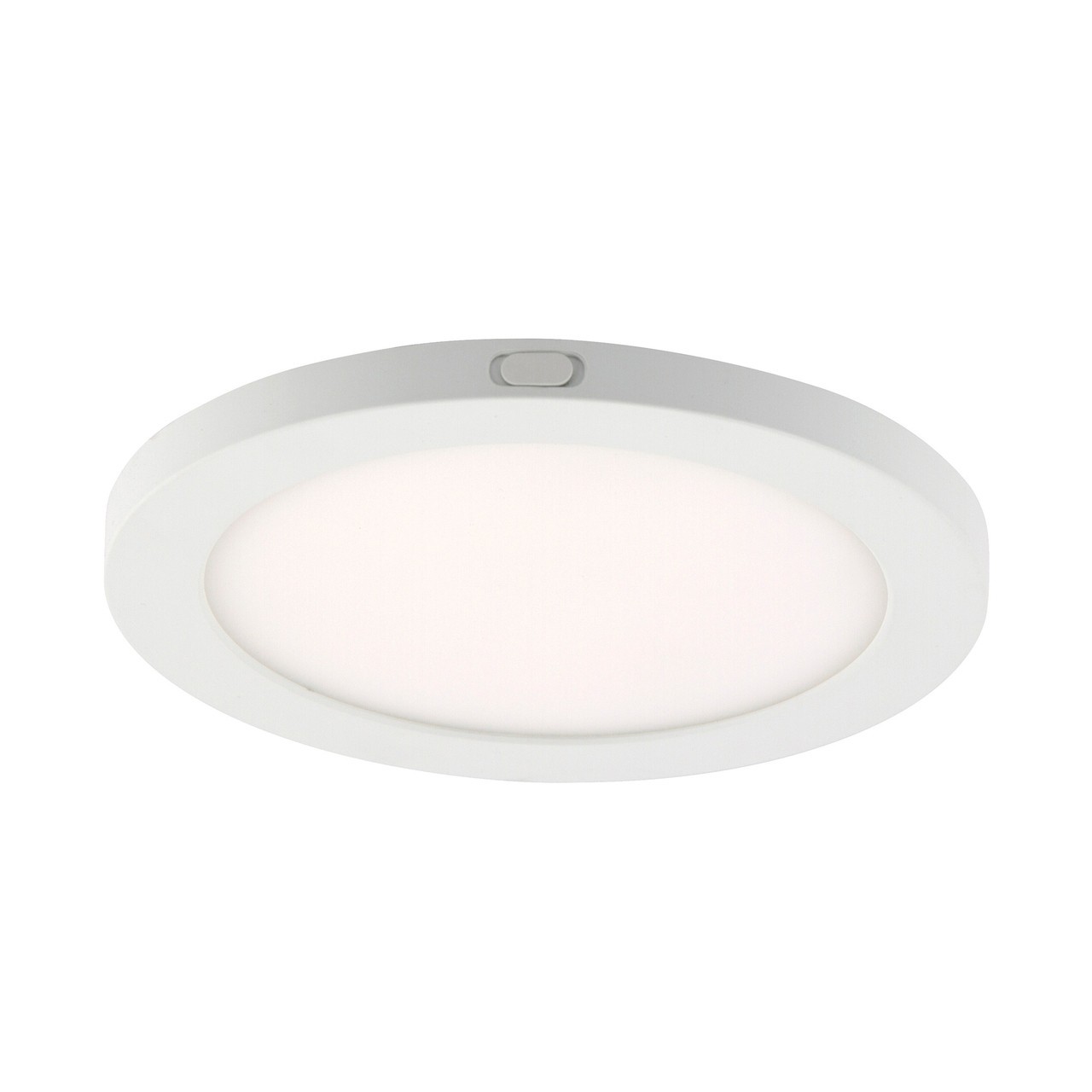 LED ROUND 7IN PANEL 12W 800LM 3000K DIMM