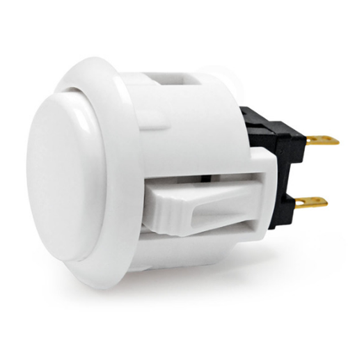 Sanwa OBSF-24 FS Button 24mm Wht